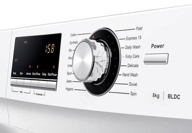 Second hand Haier HWF80BW1 8kg Front Load Washing Machine - Second Hand Appliances Geebung